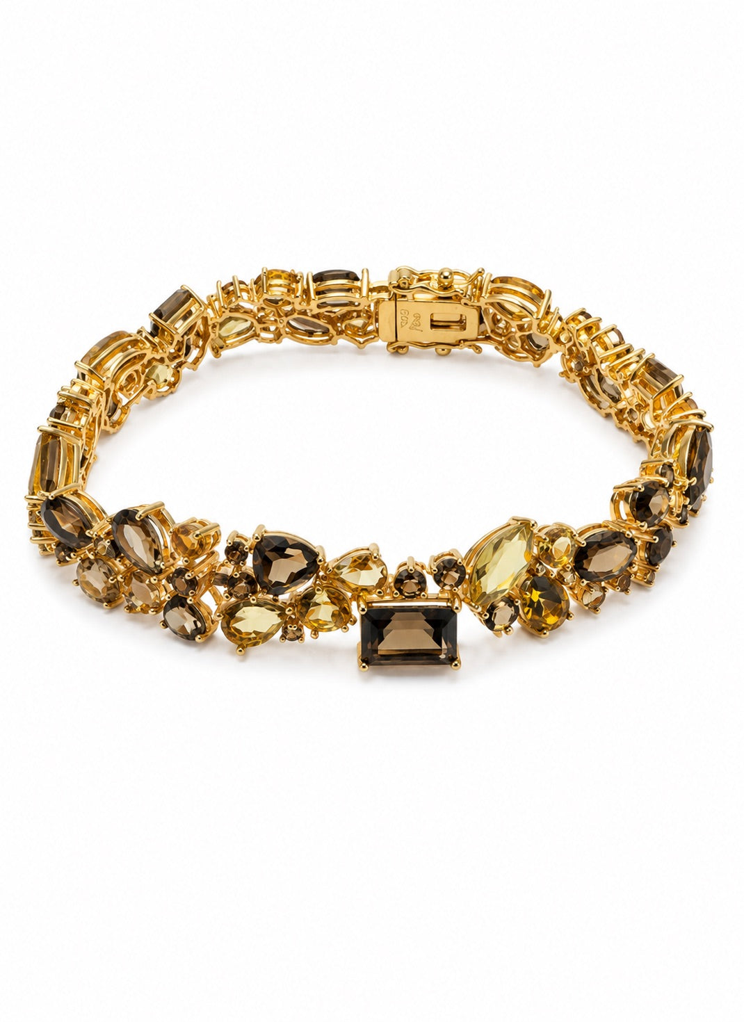 Morgan & Paige Quartz Bracelet 18K Gold Plated over Sterling Silver
