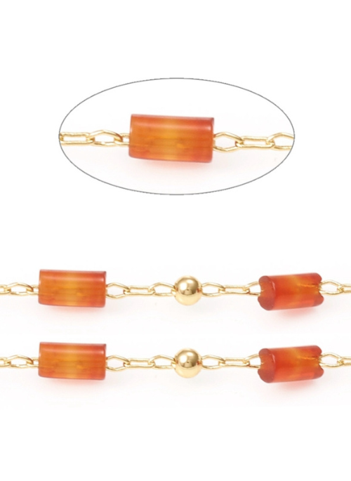 Dainty genuine gemstone bracelet with natural 2-3mm gemstones on a gold-plated brass chain. Handmade in Texas, featuring a 16” length with a 2.5” extender for adjustable wear. Perfect for layering or wearing alone