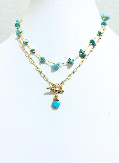 Grace Gemstone Necklace