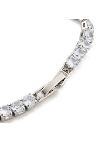 Jessie CZ Tennis Bracelet Silver 4mm