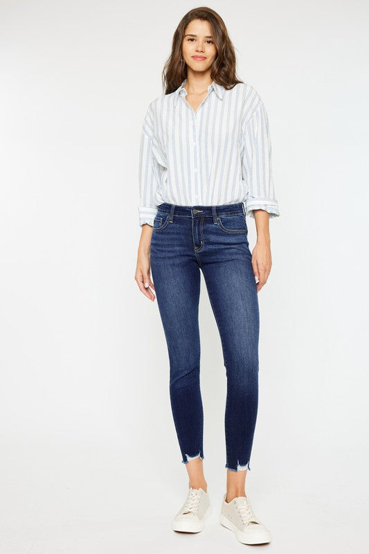 Mid RIse Ankle Skinny Jeans