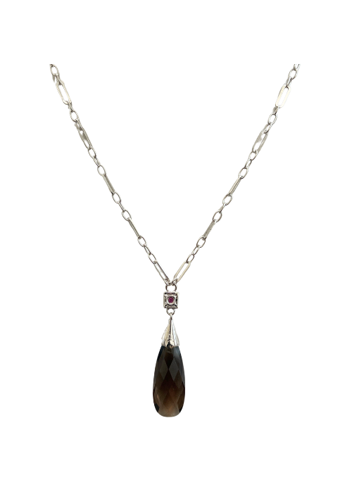 Bexley Smokey Quartz Necklace