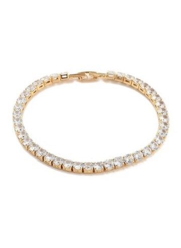 Jessie CZ Tennis Bracelet Gold 4mm