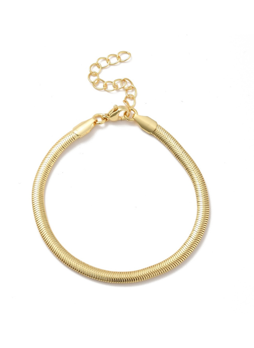 Herringbone Bracelet Gold