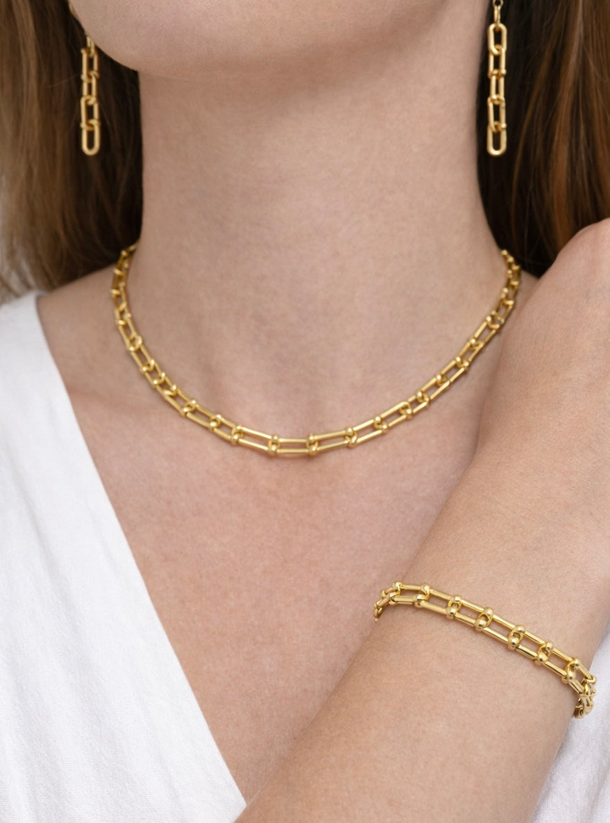 Hardware Chain Necklace