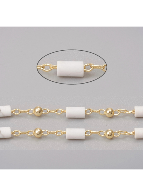 "Dainty genuine gemstone bracelet with natural 2-3mm gemstones on a gold-plated brass chain. Handmade in Texas, featuring a 16” length with a 2.5” extender for adjustable wear. Perfect for layering or wearing alone