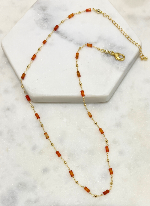 Tiny Gemstone Necklace