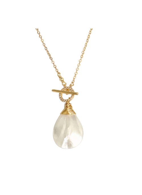 Buy Twenty Dresses by Nykaa Fashion Pearl Layered Mother of Pearl Pendant  Necklace Online