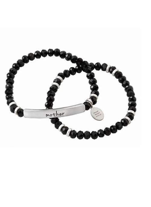 Crystal bracelets 2 pc set