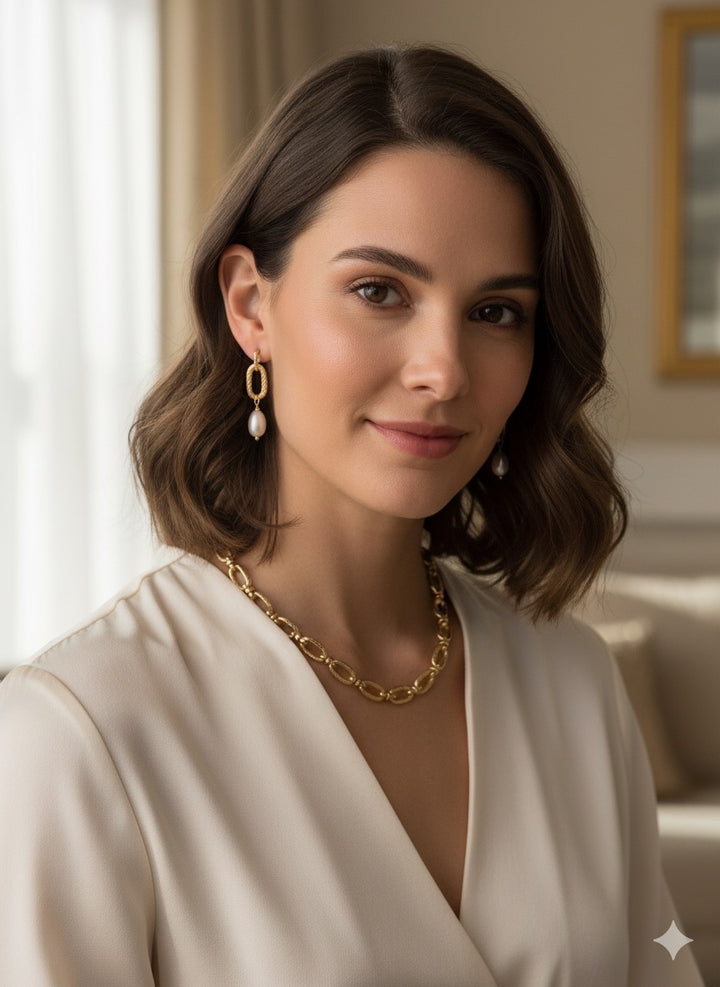 Reagan Pearl Earrings