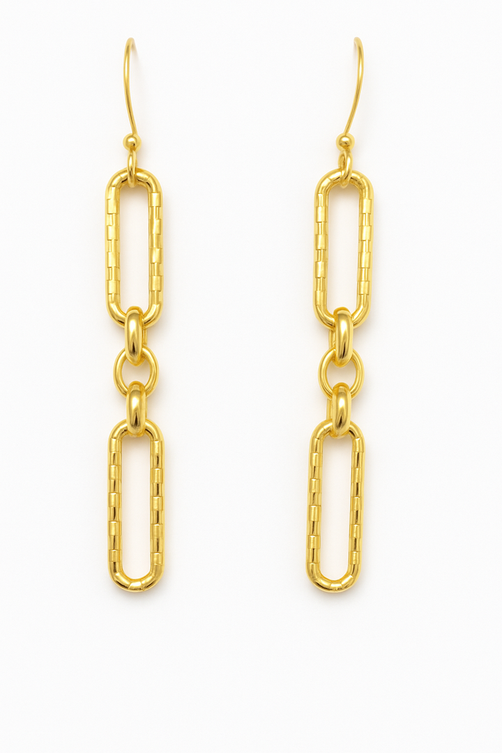 Julia Paperclip Earrings