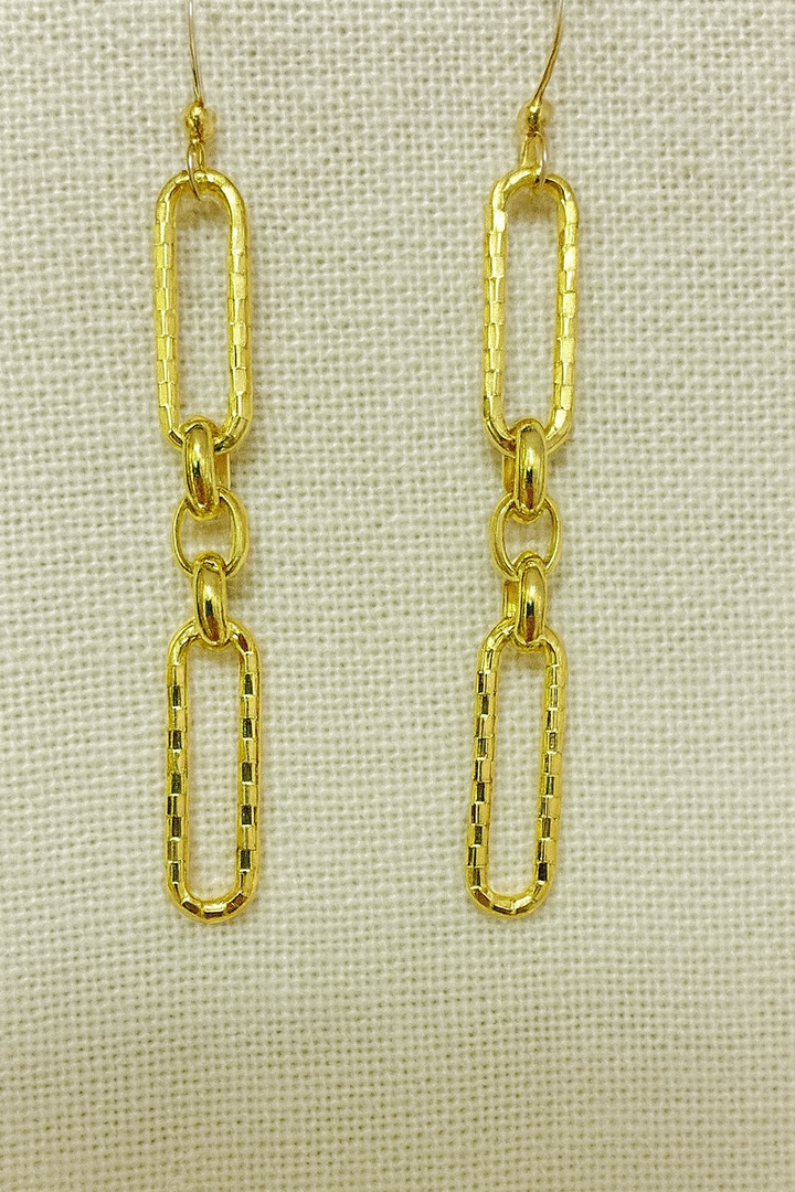 Julia Paperclip Earrings