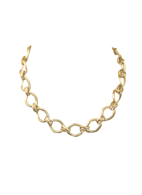 Stacee Gold  Chunky Chain Necklace