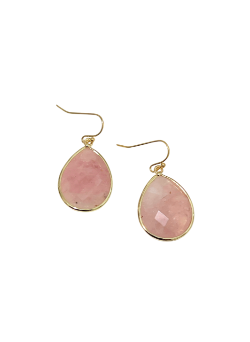 Amee Rose Quartz Earrings - Gifting Brands