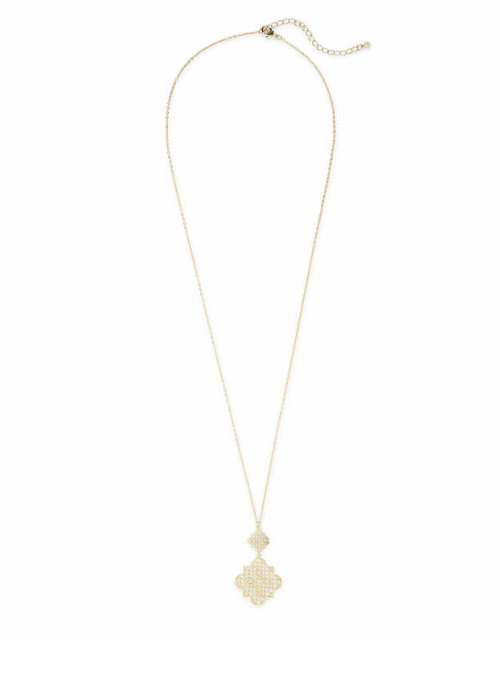 Ava Rose -Filigree Gold Necklace