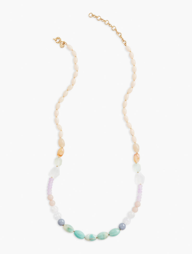 Colorful Beaded Long Necklace