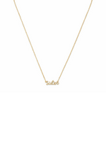 Sister Necklace Gold