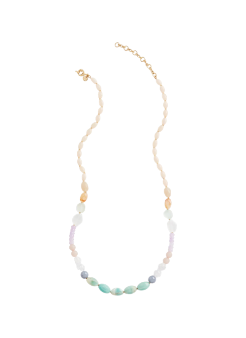 Colorful Beaded Long Necklace